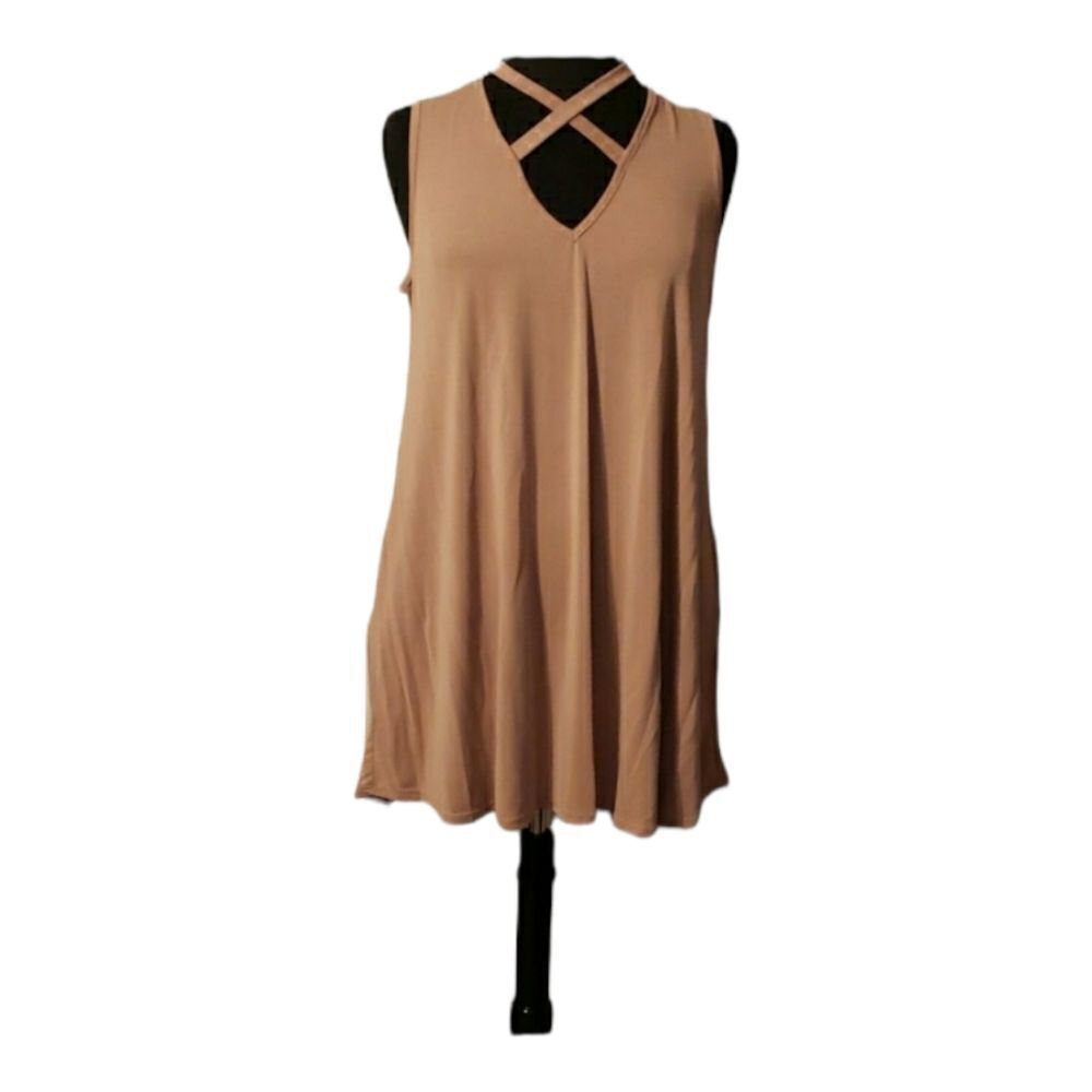 Mini Skater Dress Plus sz 14 18 20 in blush